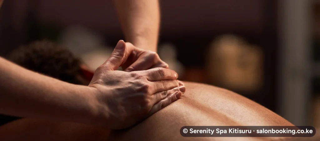Deep tissue bamboo fusion at Serenity Spa Kitisuru, Kitisuru