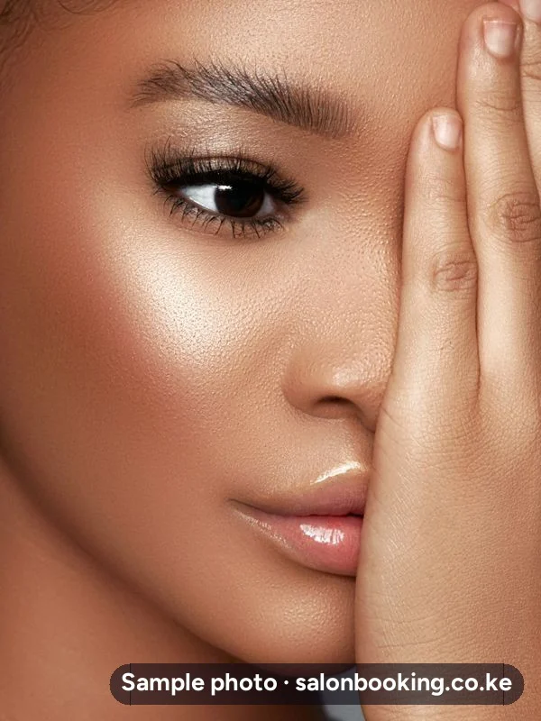 Bridal makeup at Glam by Njeri, Limuru