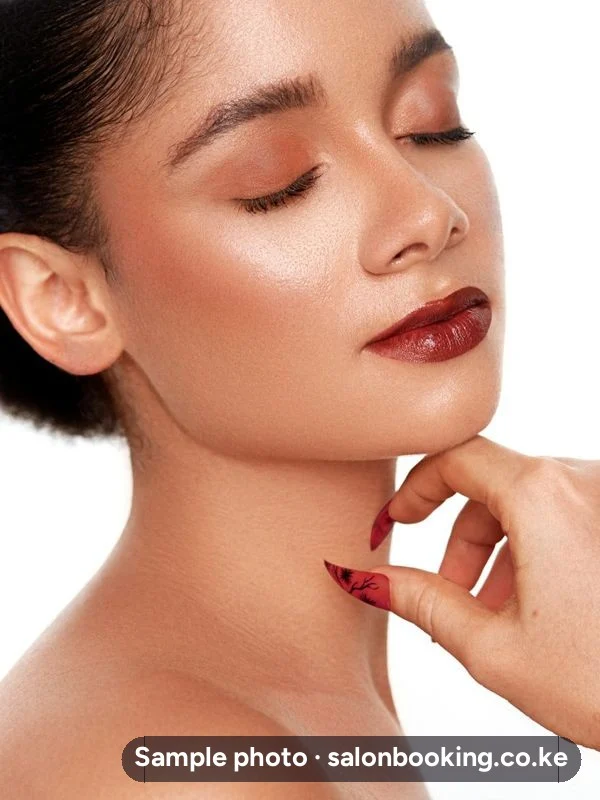 Bridesmaid makeup at Glam by Njeri, Limuru
